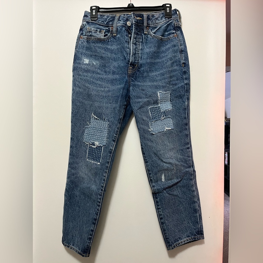 Old Navy Women’s jeans size 4 petite - high rise, straight leg
